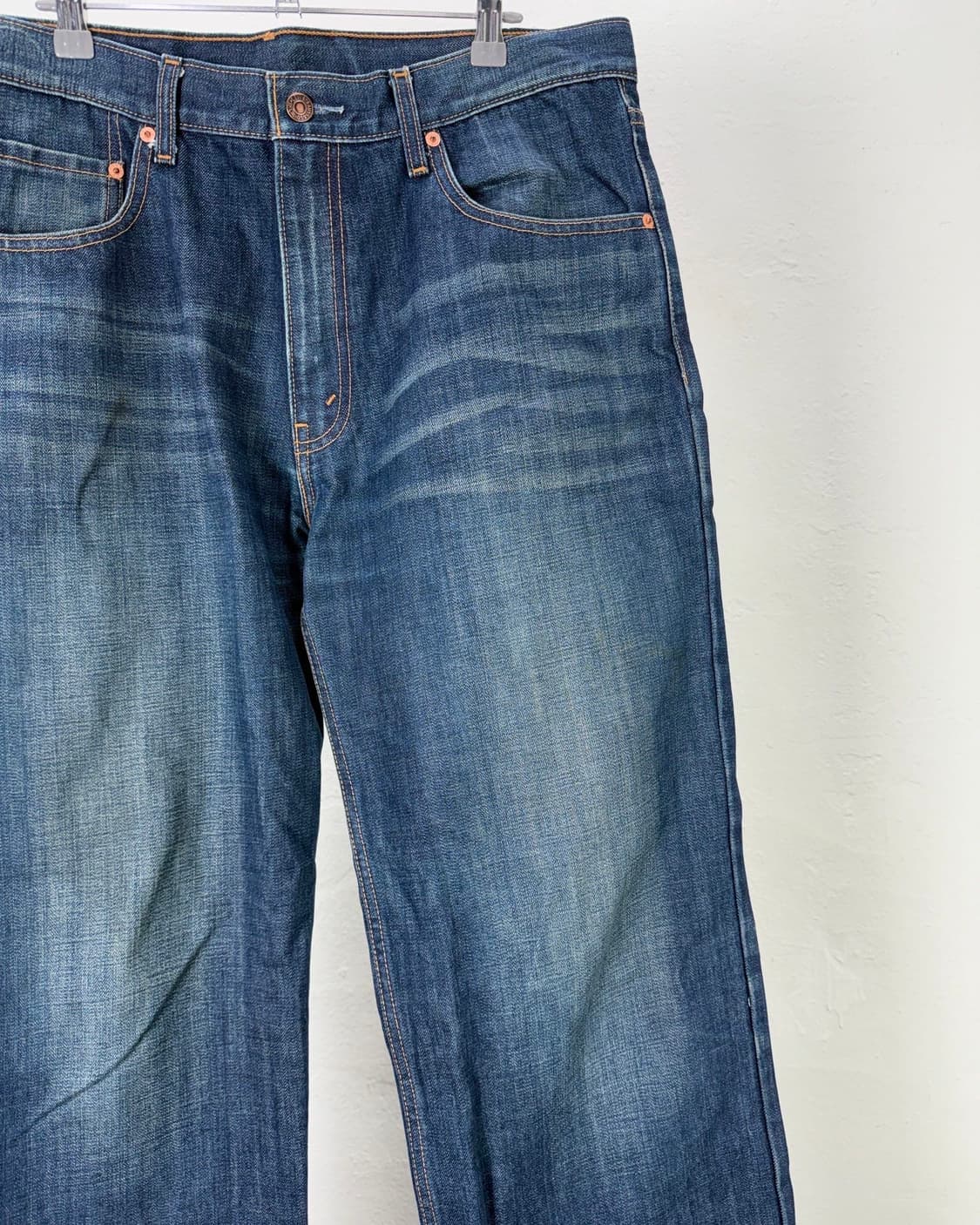 리바이스 211 오렌지 탭 인디고 데님 팬츠 상품이미지3