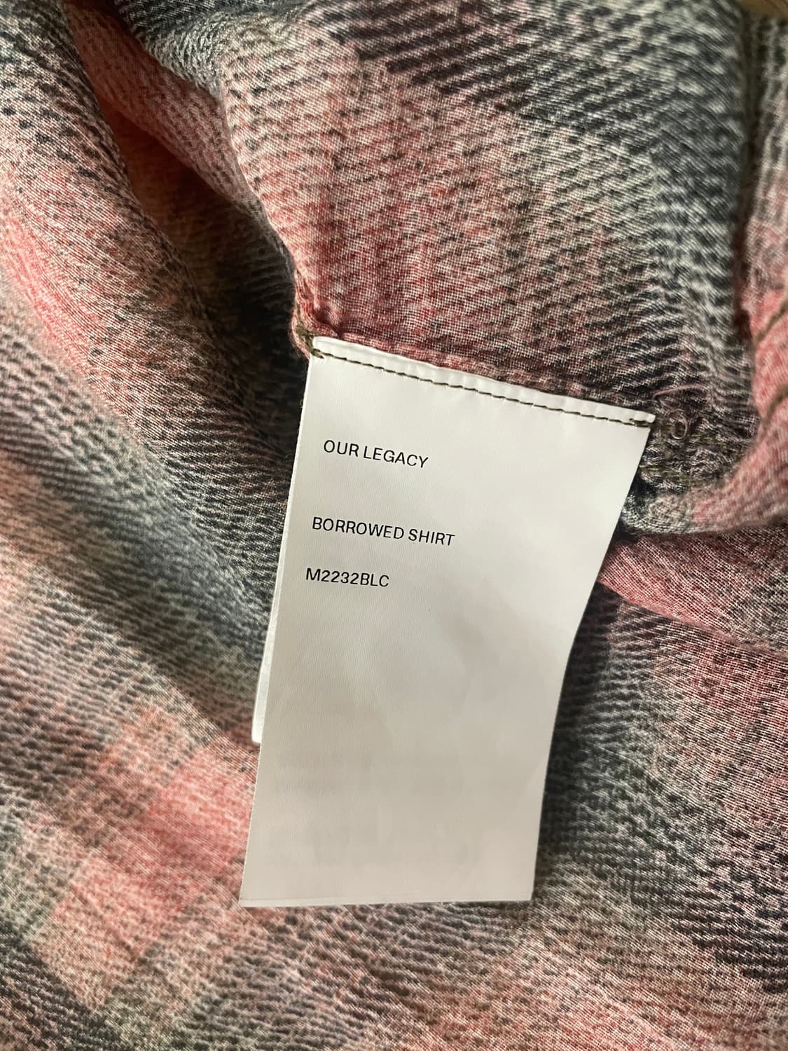 (50)아워레가시 버로우드 셔츠 50 상품이미지2