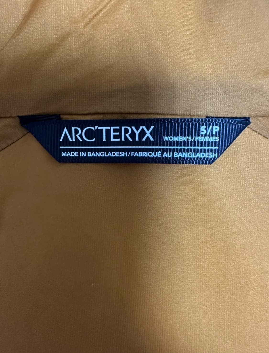 아크테릭스 아톰 후디 여성 S 머스타드 상품이미지2