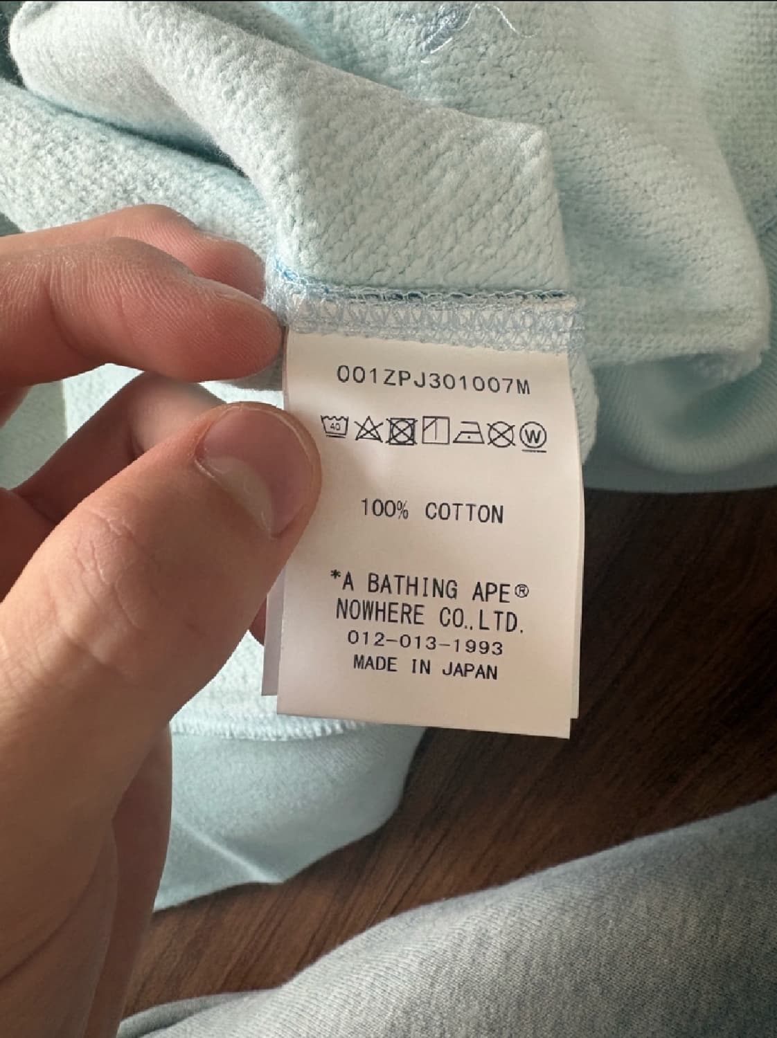 베이프 블루 카모샤크후드집업 M , 4/5일까지만 할인 상품이미지4