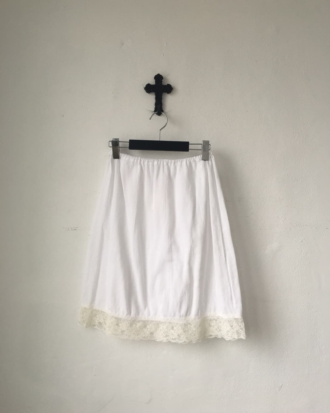 Lace trimming skirt 상품이미지1