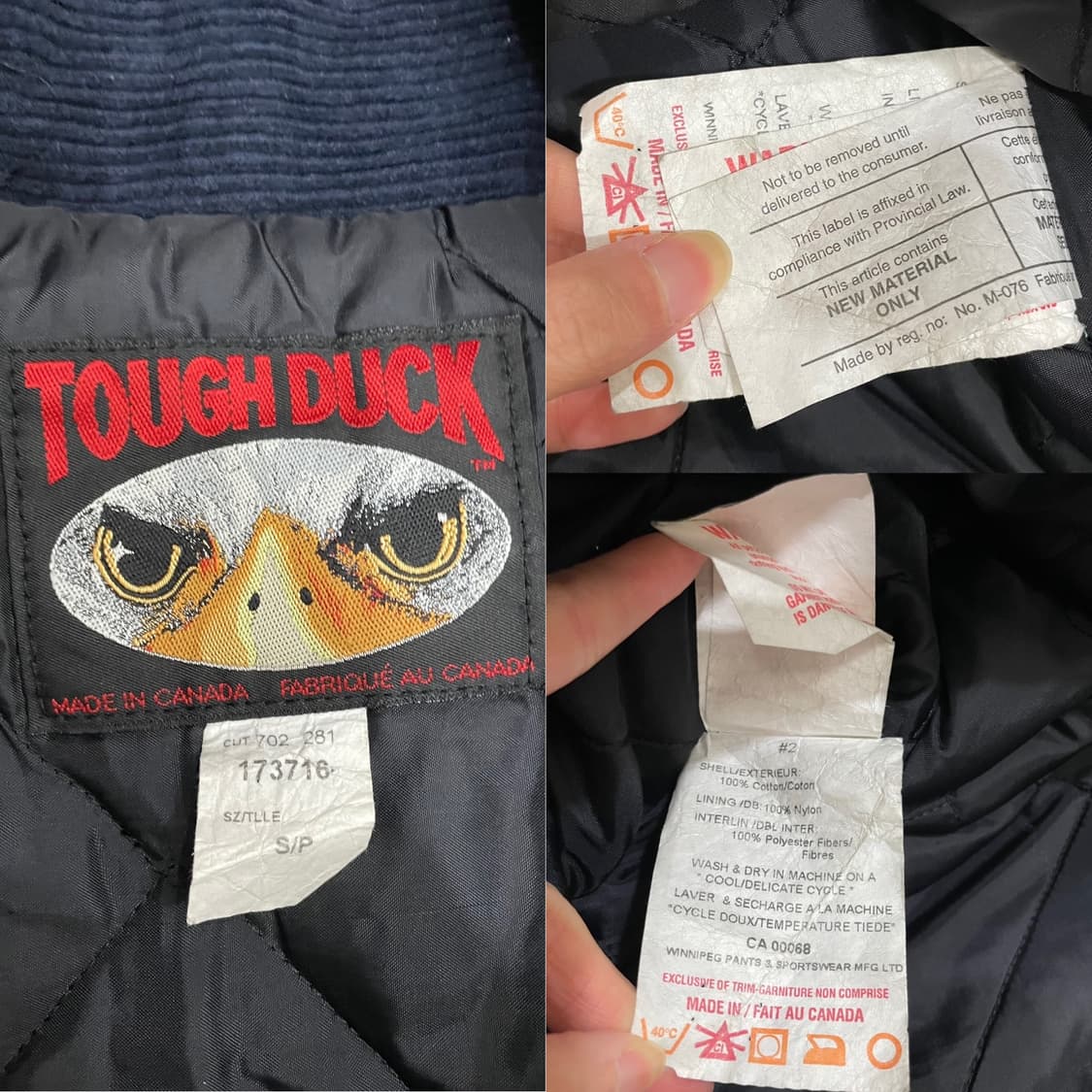 90s 터프덕 덕 초어 코트 워크 자켓 상품이미지9