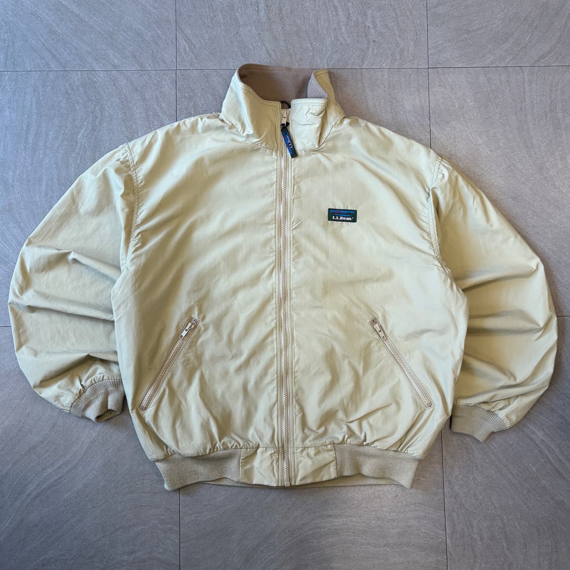 90s L.L.bean 90년대 미국 생산 엘엘빈 쓰리 시즌 베이지 웜업 상품이미지1