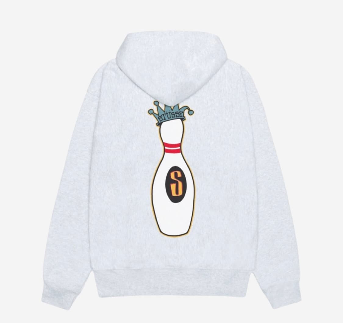 스투시 후드집업 킹핀 애쉬해더 L 팝니다 상품이미지3