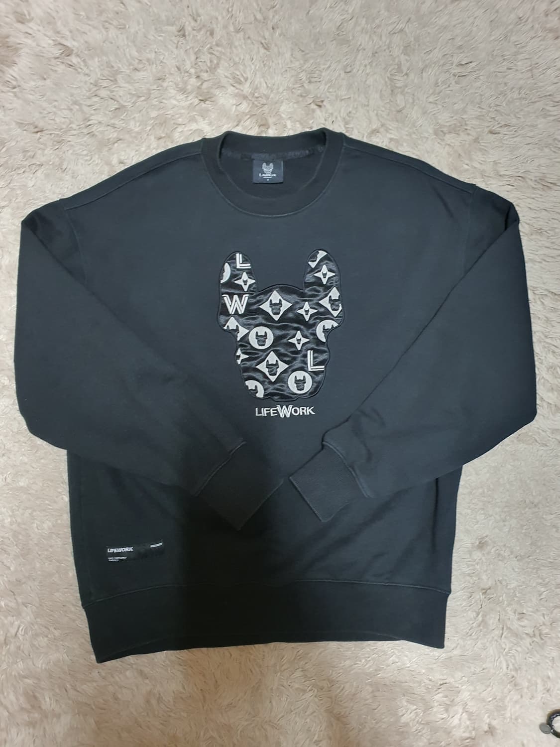 라이프워크 맨투맨 상태 굿 사이즈 실측  95 상품이미지1