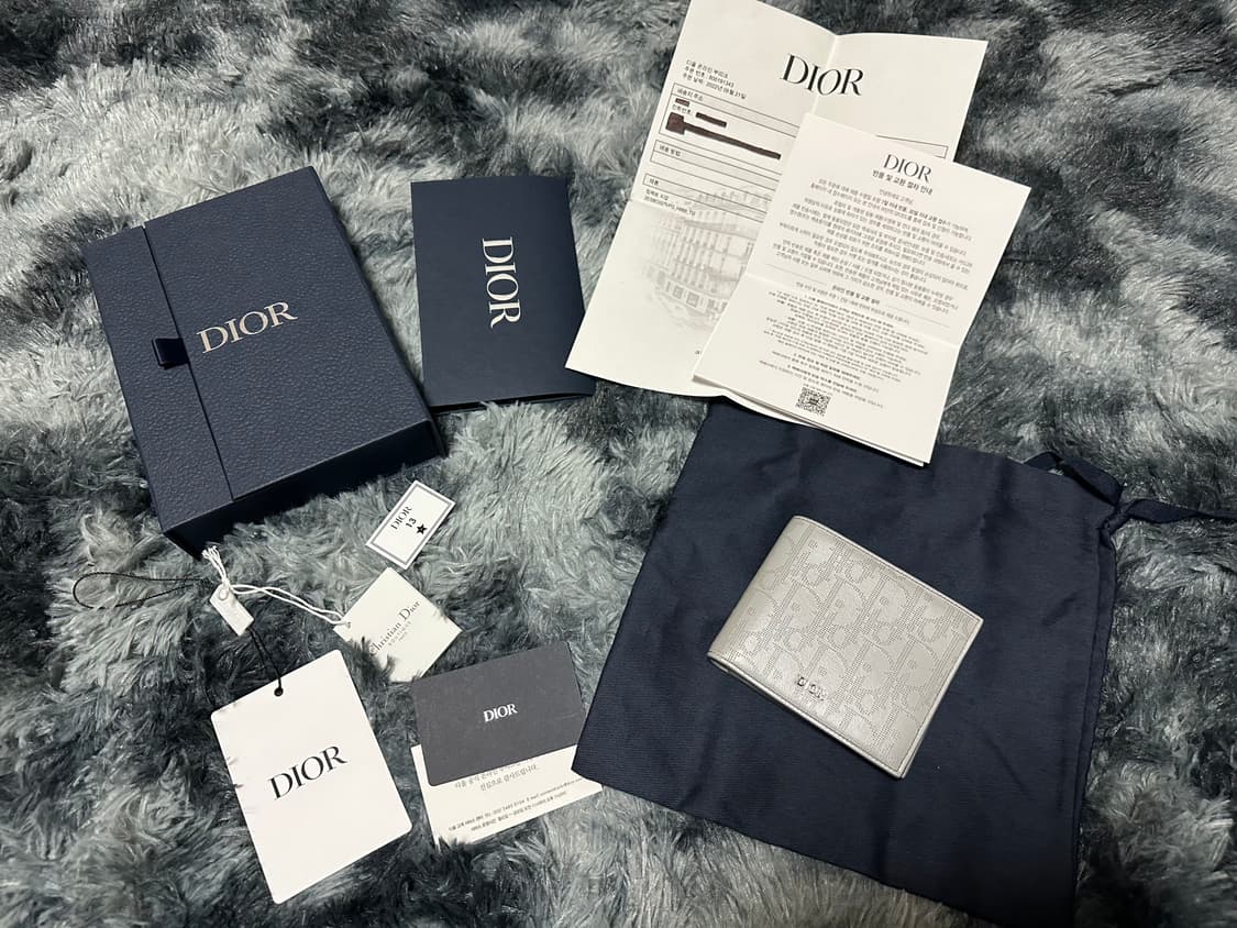 디올 오블리크 갤럭시 반지갑 상품이미지5