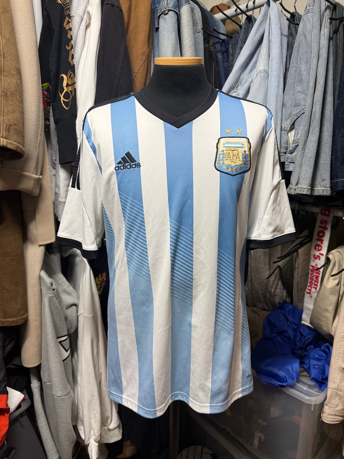 [105] 14-15 아디다스 아르헨티나 축구 국대 유니폼 상품이미지1