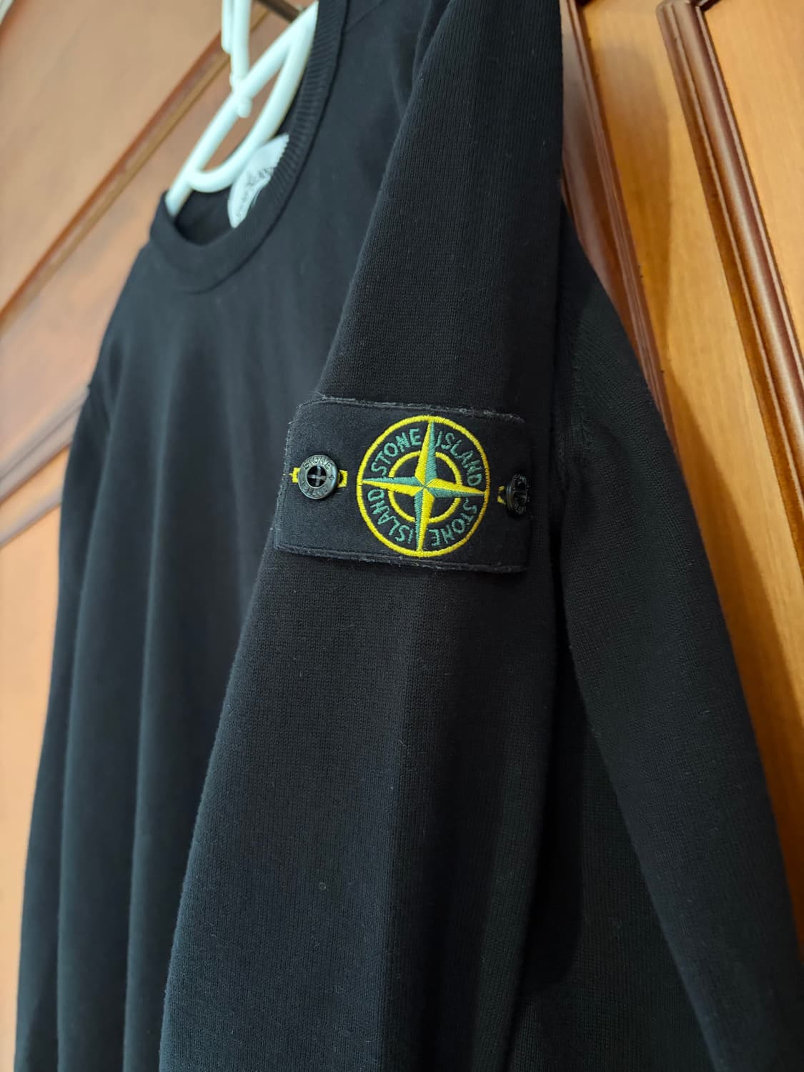 스톤아일랜드 블랙 니트 상품이미지3