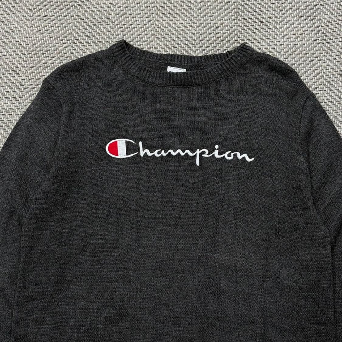 챔피온 빅로고 니트 v2712 상품이미지3