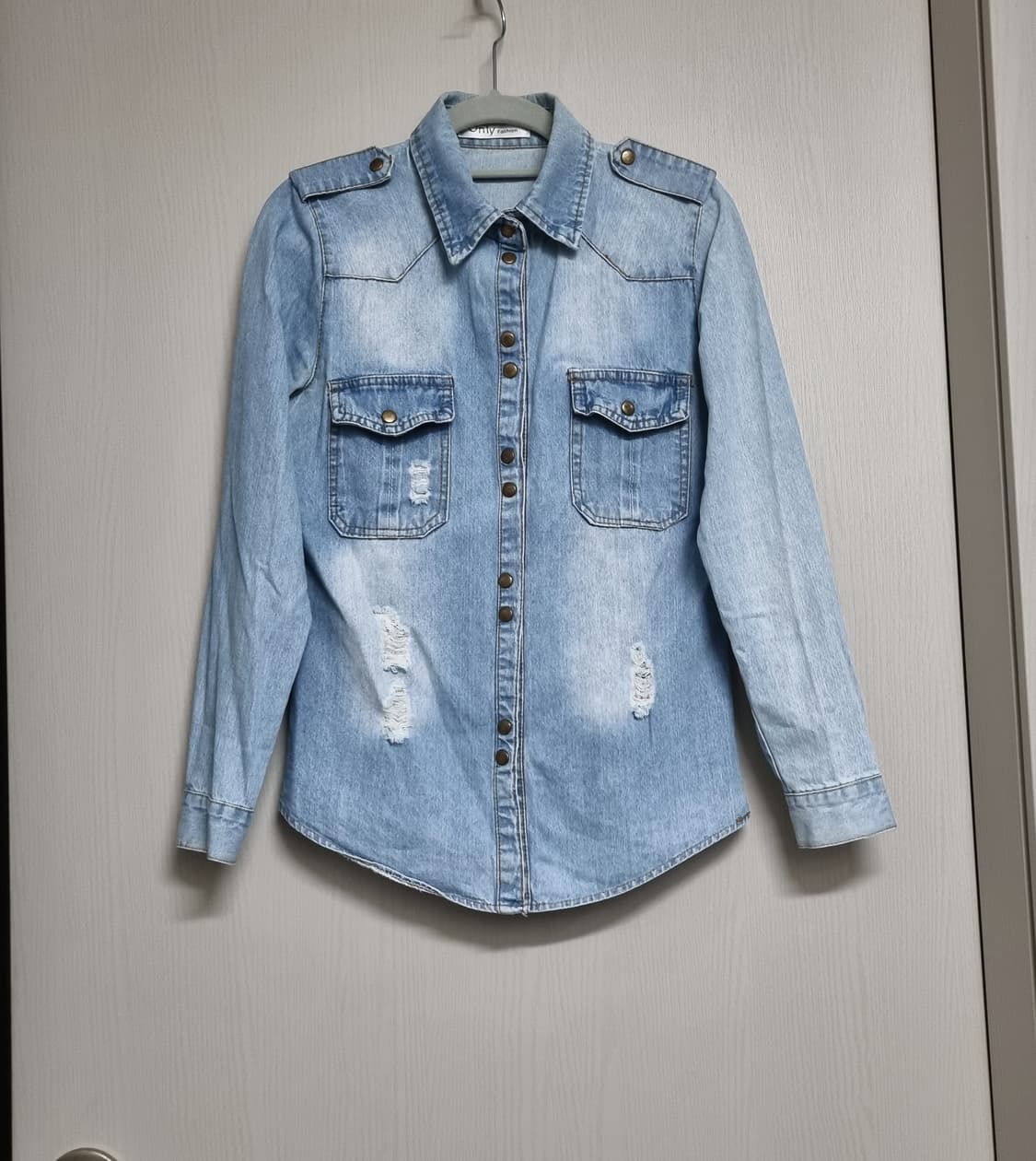 데님 셔츠자켓 상품이미지1