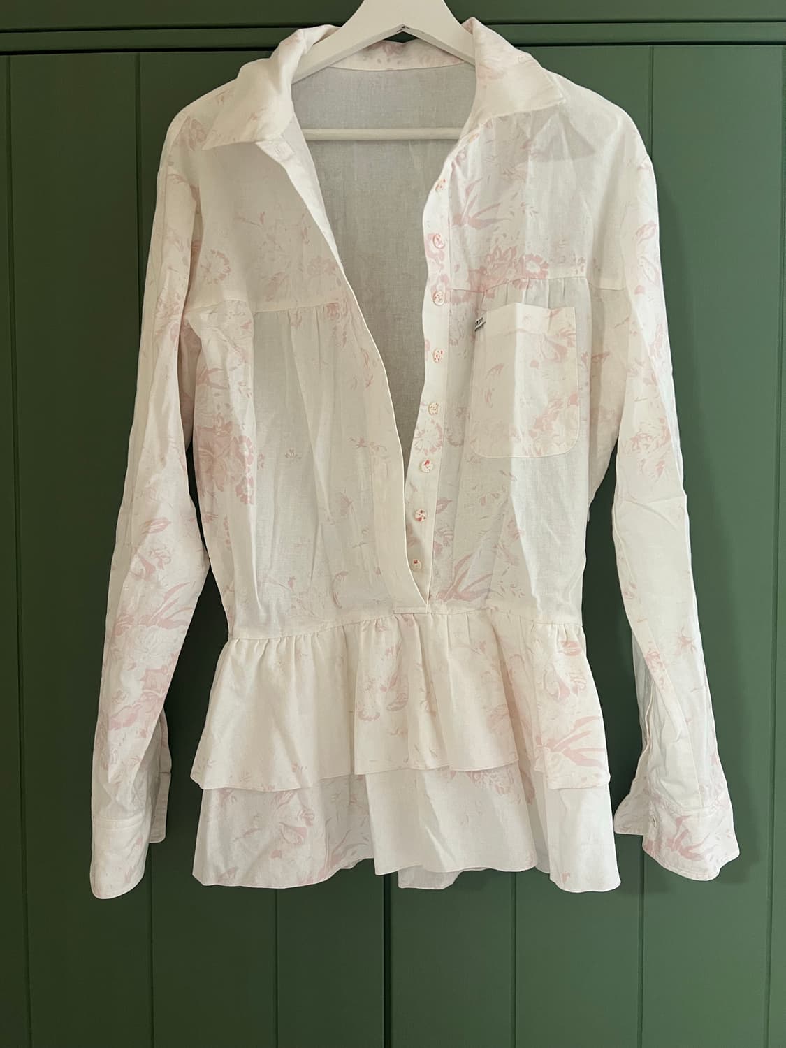 dirddy sister’s pink floral shirt 상품이미지4