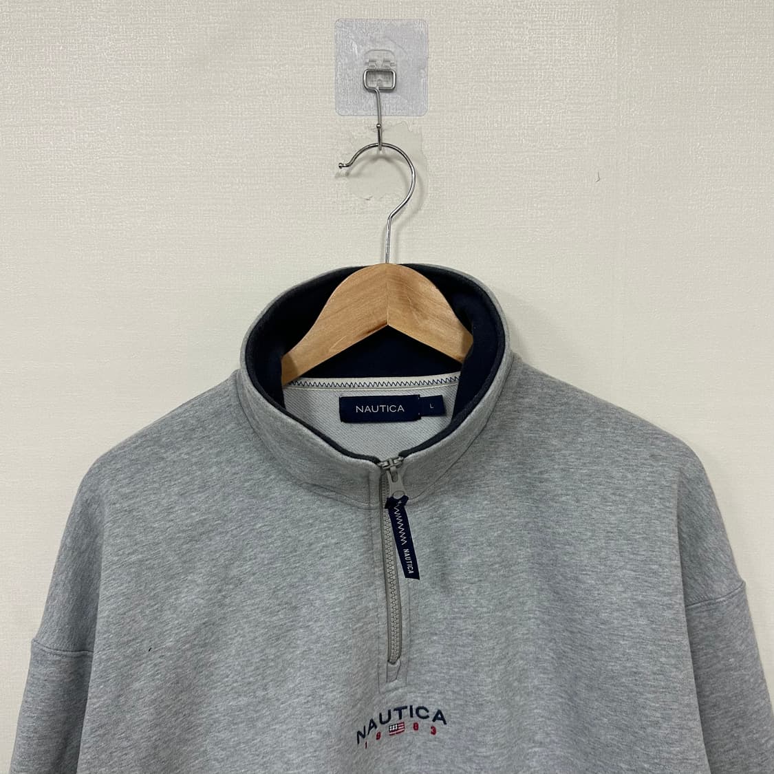 노티카 반집업 맨투맨L 상품이미지2