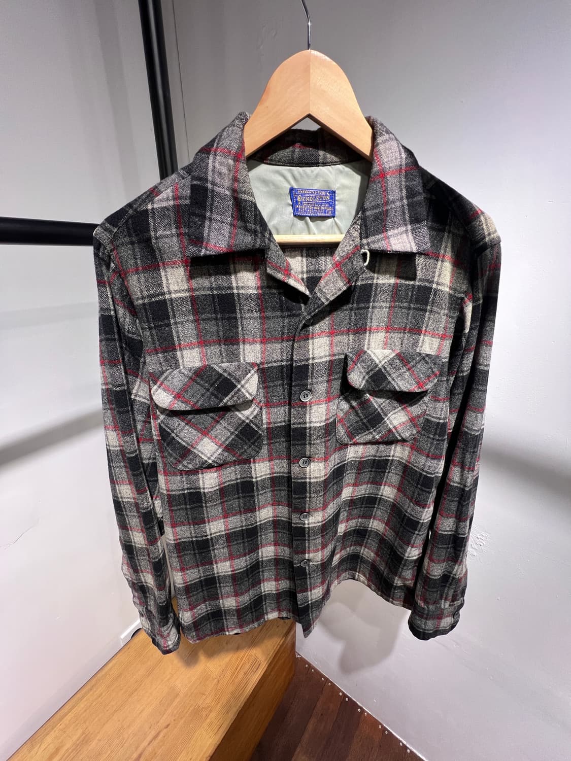 60‘s Pendleton Wool Board shirts 상품이미지2