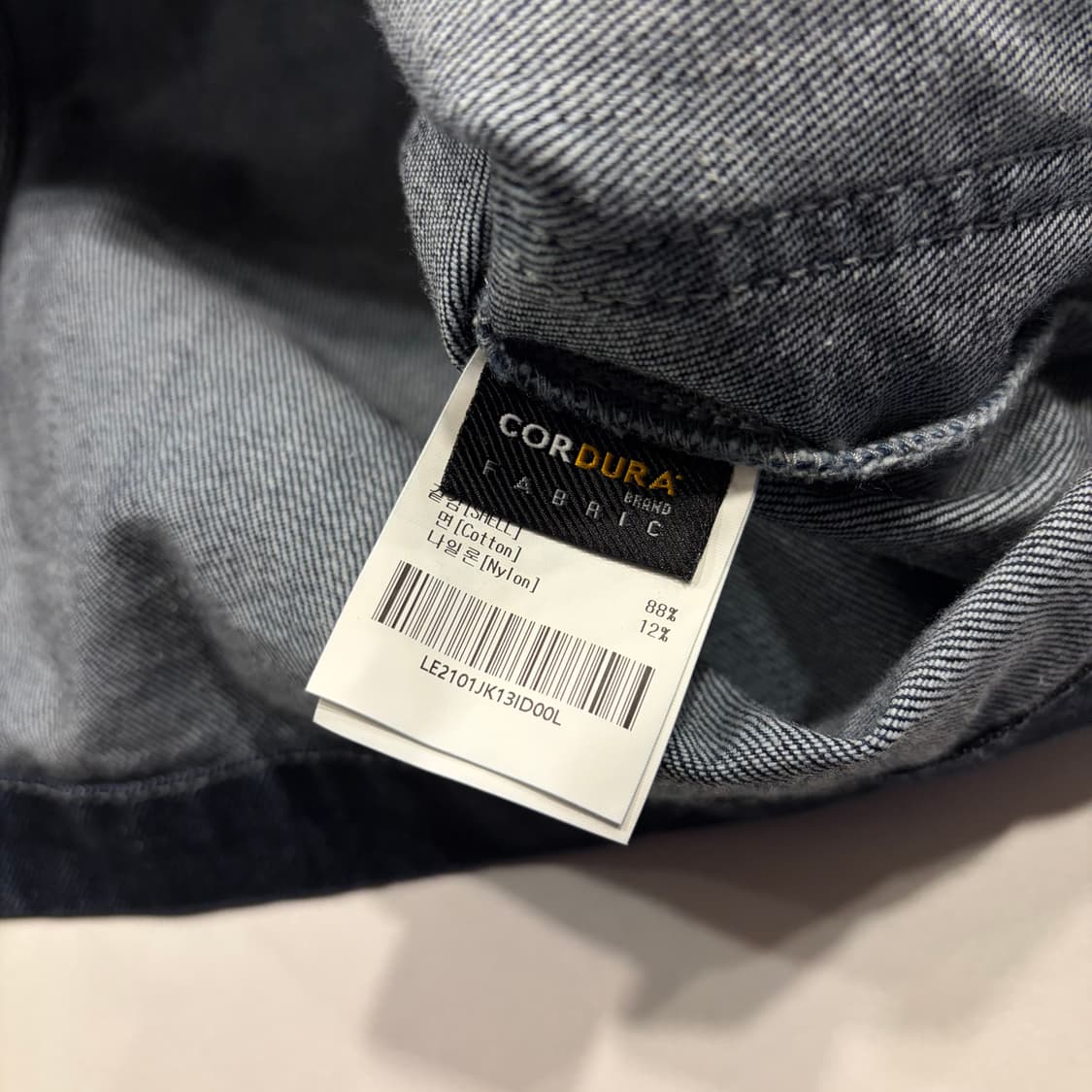 [L] Lee 리 코듀라 데님 돈가리스 워크 자켓 C45 상품이미지7