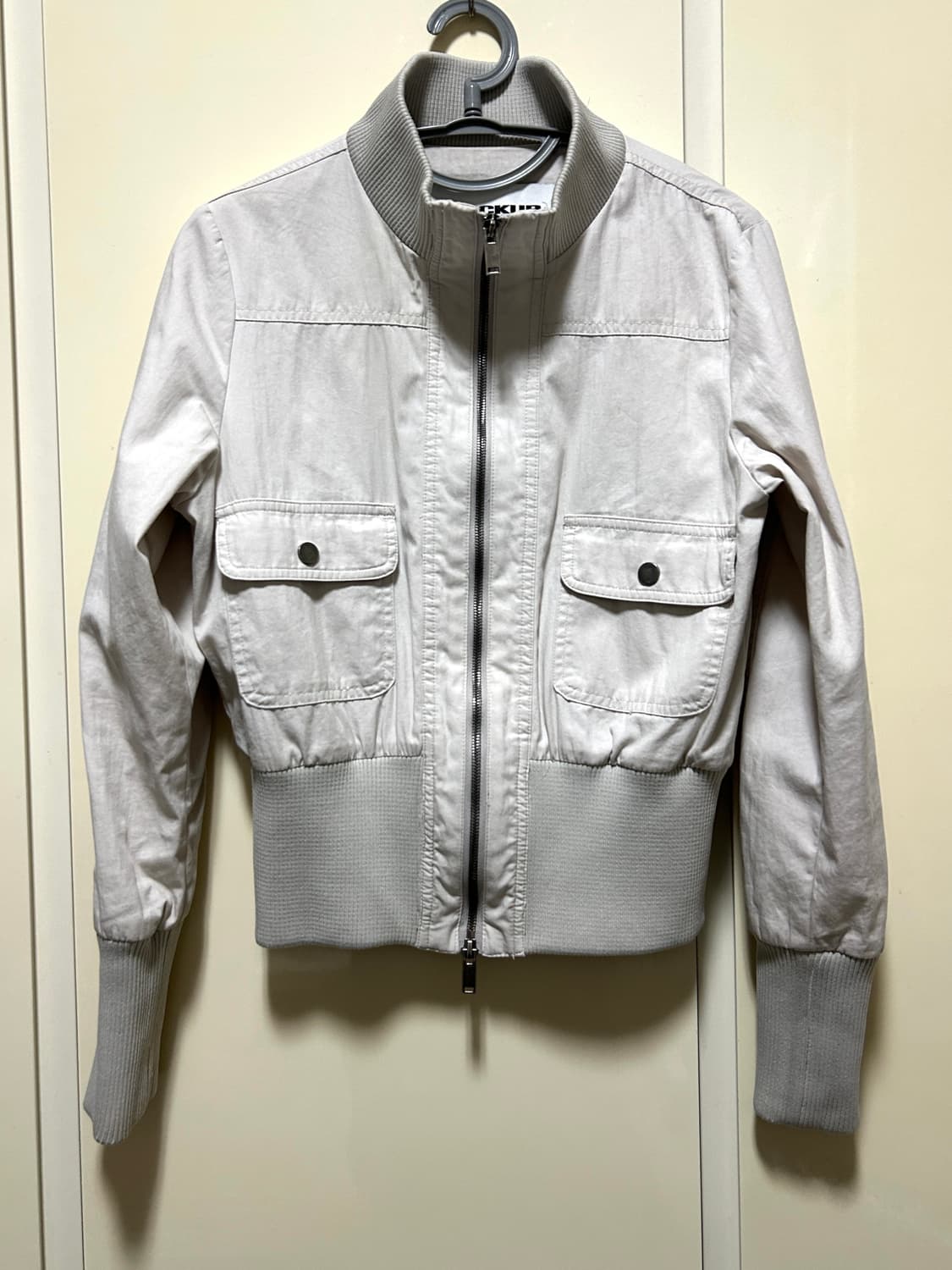 블랙업 [MADE] 브레제 하이넥 코튼 점퍼 (크림) 상품이미지1