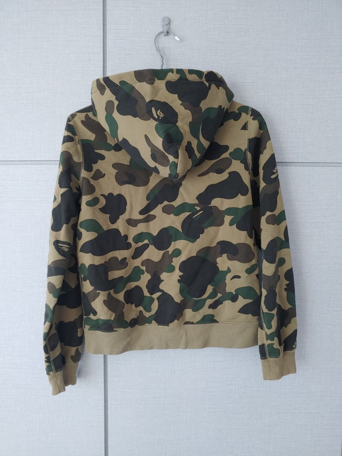[XS] 베이프 1ST 녹계 카모 후드집업 상품이미지2