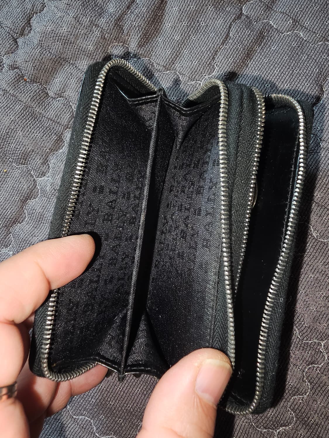 Bally 발리 블랙 가죽 키링 동전지갑 상품이미지7