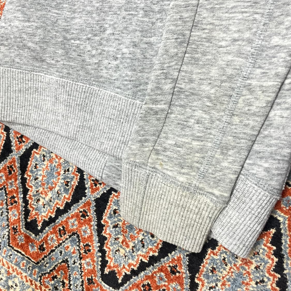 아베크롬비 스펠로고 그레이 기모 후드집업 여성S 상품이미지9