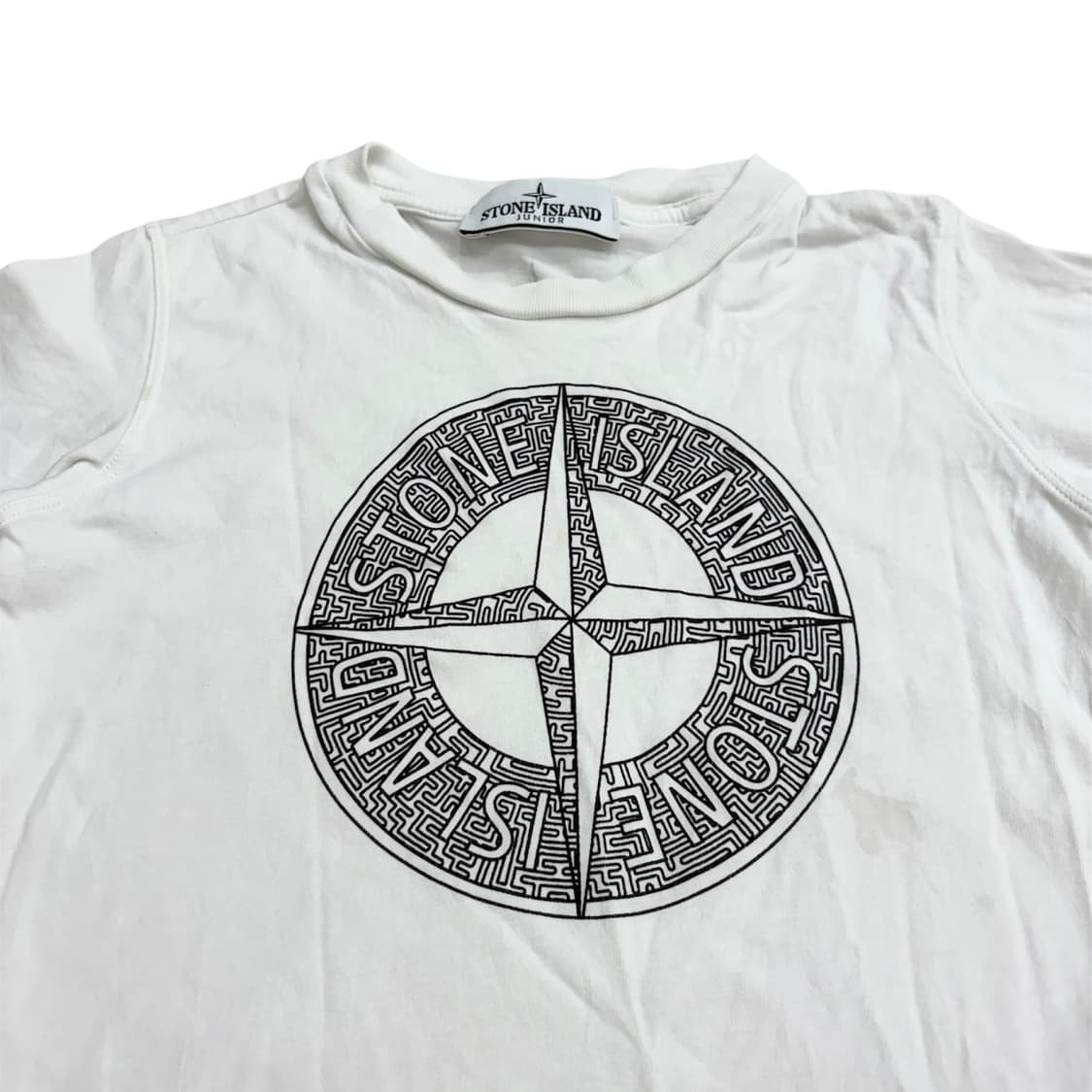 스톤아일랜드 키즈 주니어 반팔 티셔츠 4a 4y 상품이미지3