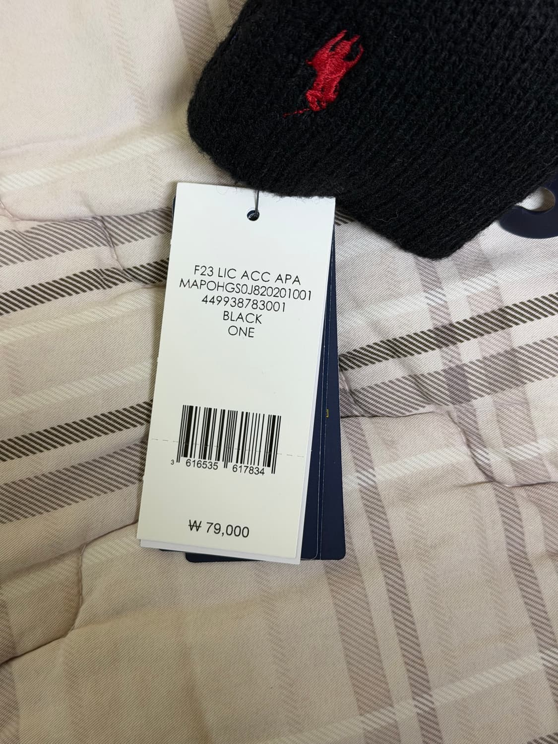 [OS] 폴로 랄프로렌 울 장갑(블랙) 상품이미지3