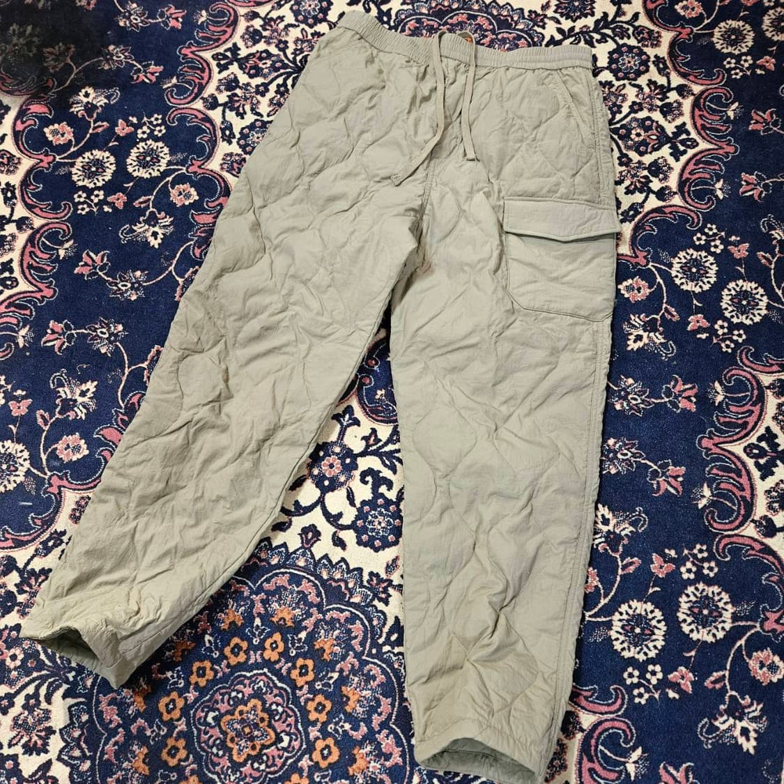 카이아크만 22fw 누빔 패딩 밴딩 팬츠 32~34size 상품이미지1