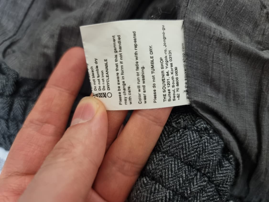 글린파크 Deconstructed Bomber Jacket 상품이미지8