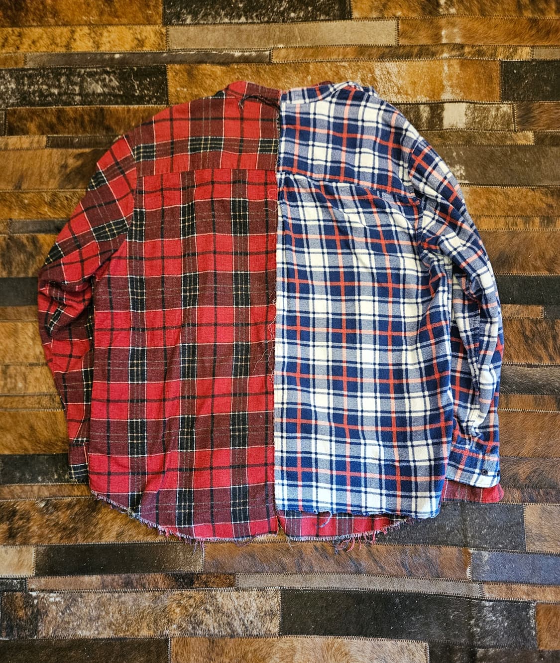 Old park 플란넬 체크 셔츠  상품이미지2