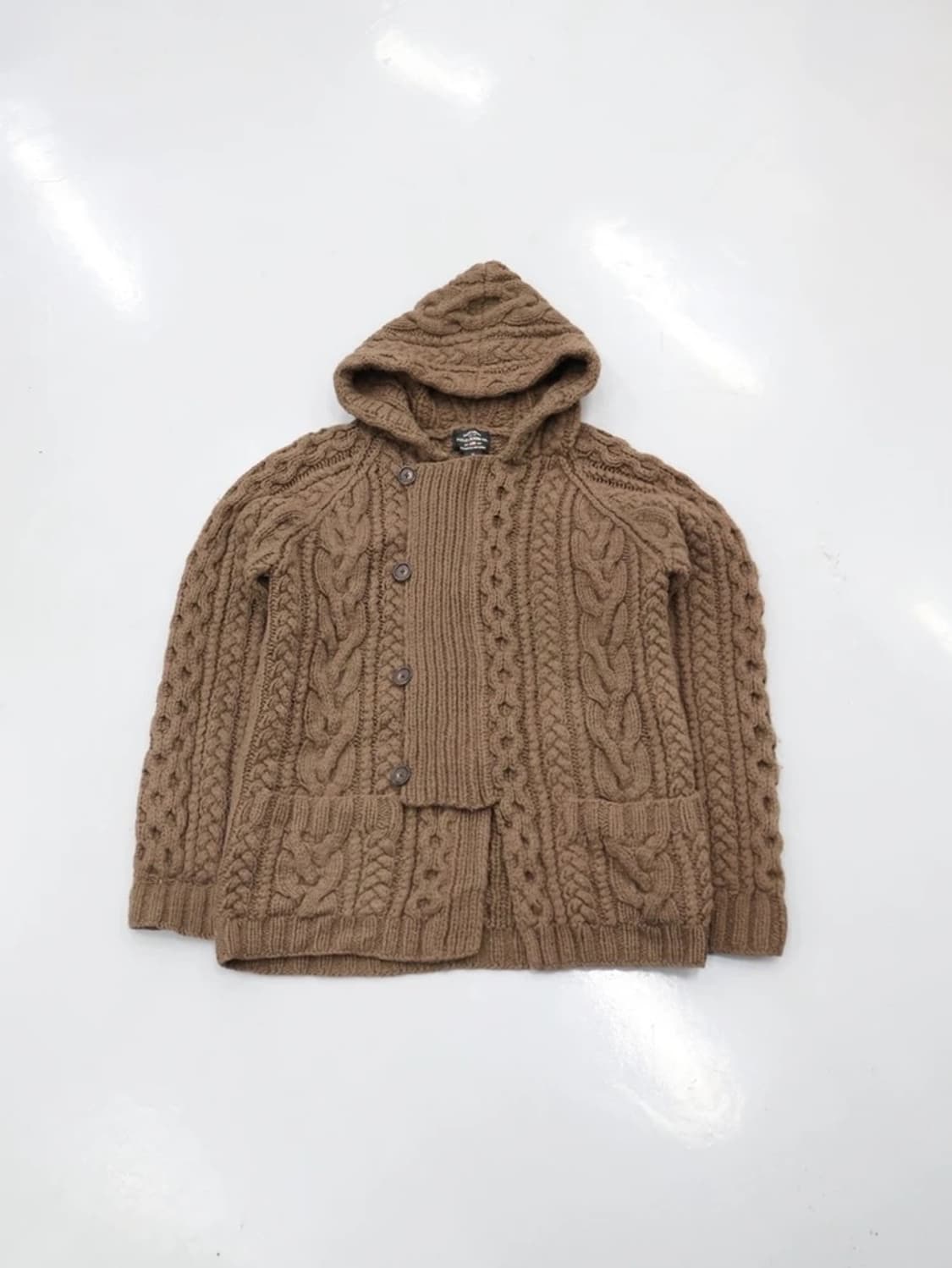 Polo Jeans Cable Knit Hooded Cardigan 상품이미지1