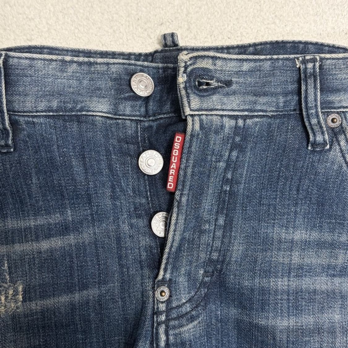 DSQUARED2 버튼플라이 워싱 진 46 상품이미지5