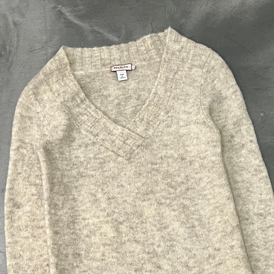  막스앤코 브이넥 모헤어 니트 y14536 상품이미지3