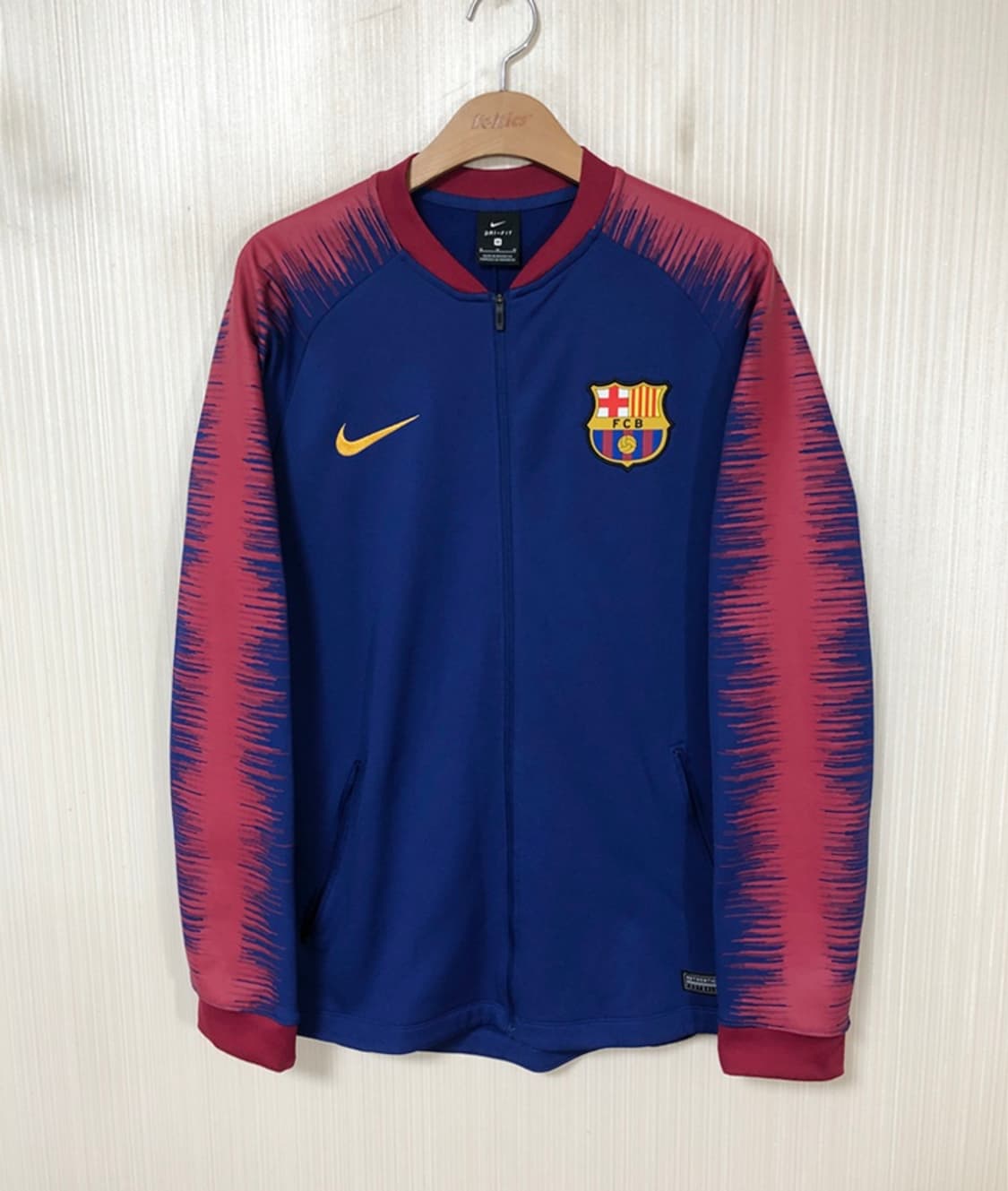 나이키 18-19 FC바르셀로나 어센틱 앤섬자켓 M(해외) 상품이미지1