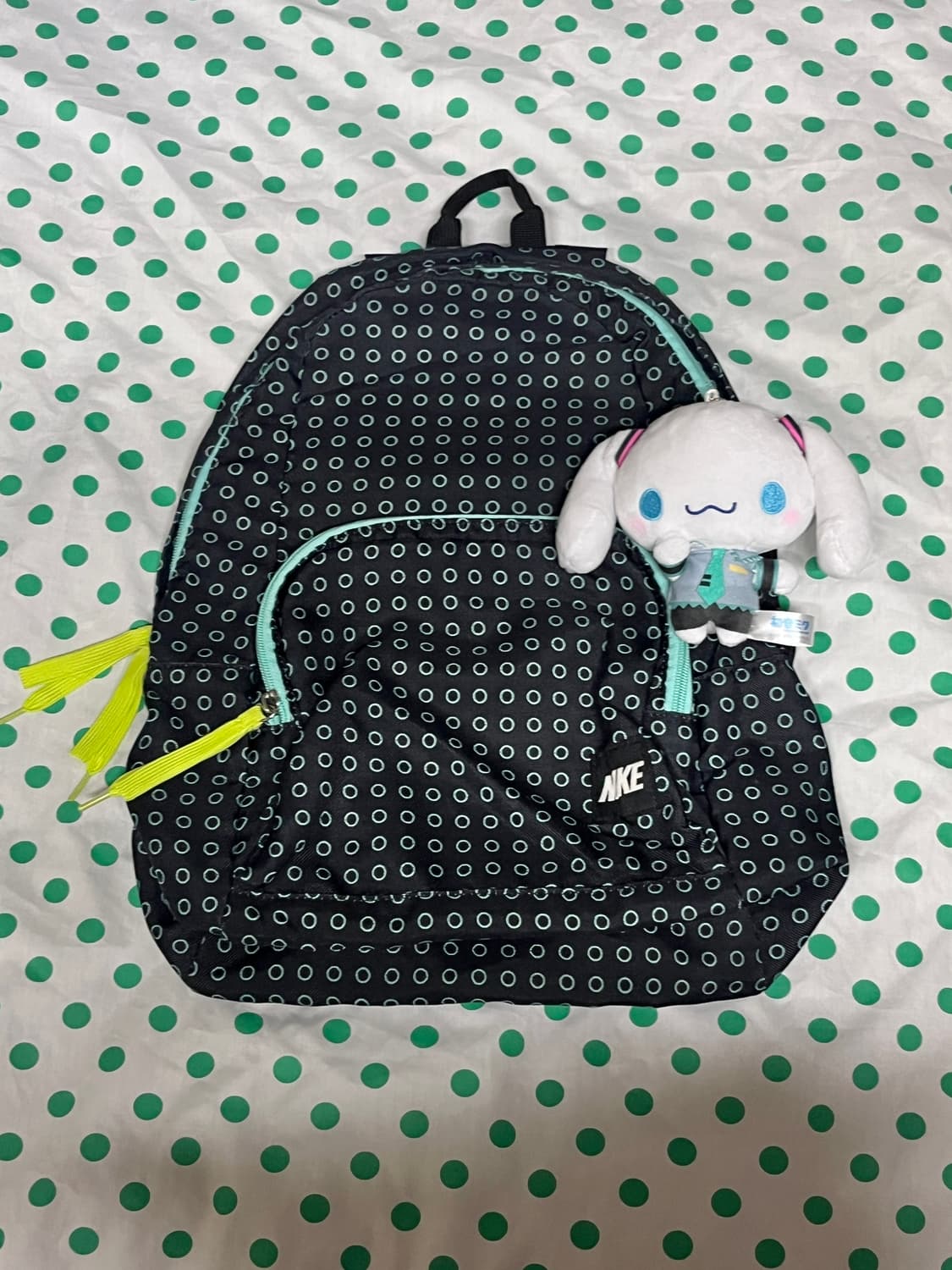 미쿠깔 나이키 도트 백팩 🌀 상품이미지3