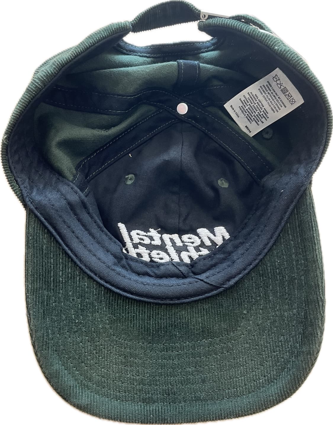 Mental athletic 멘탈 에슬레틱 코듀로이 캡 상품이미지5