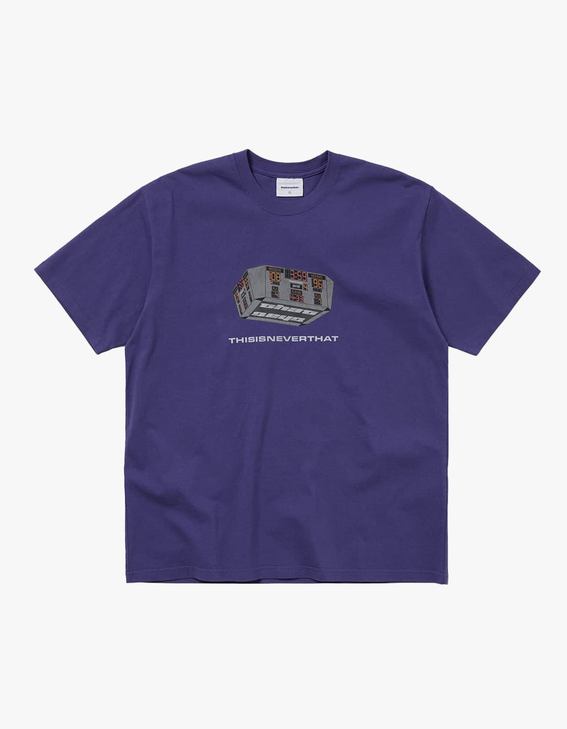 디스이즈네버댓 Scoreboard Tee  Violet Blue 상품이미지1
