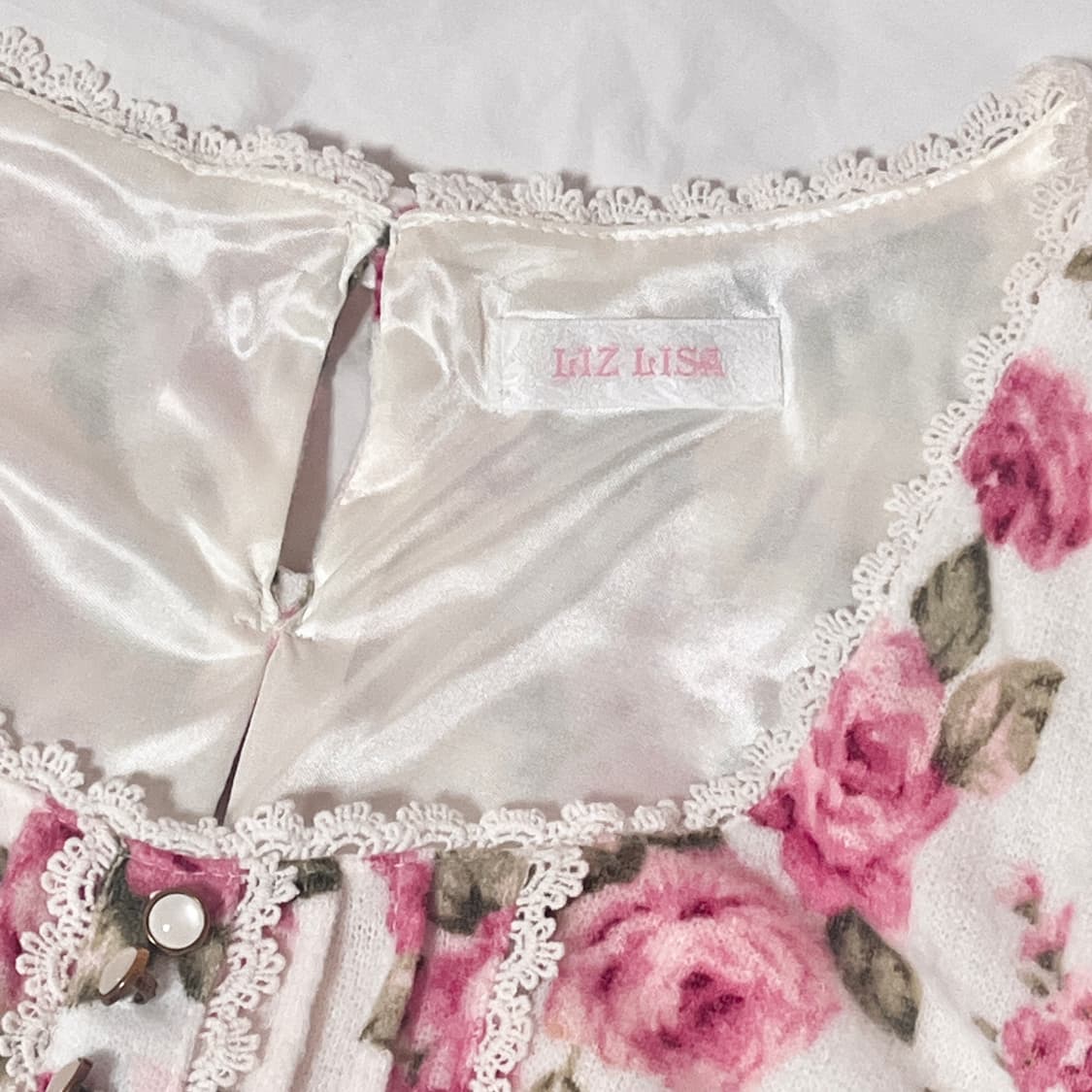 리즈리사 플로럴 플라워 미니 원피스 히메갸루 로걀 빈티지 히메카지 상품이미지2