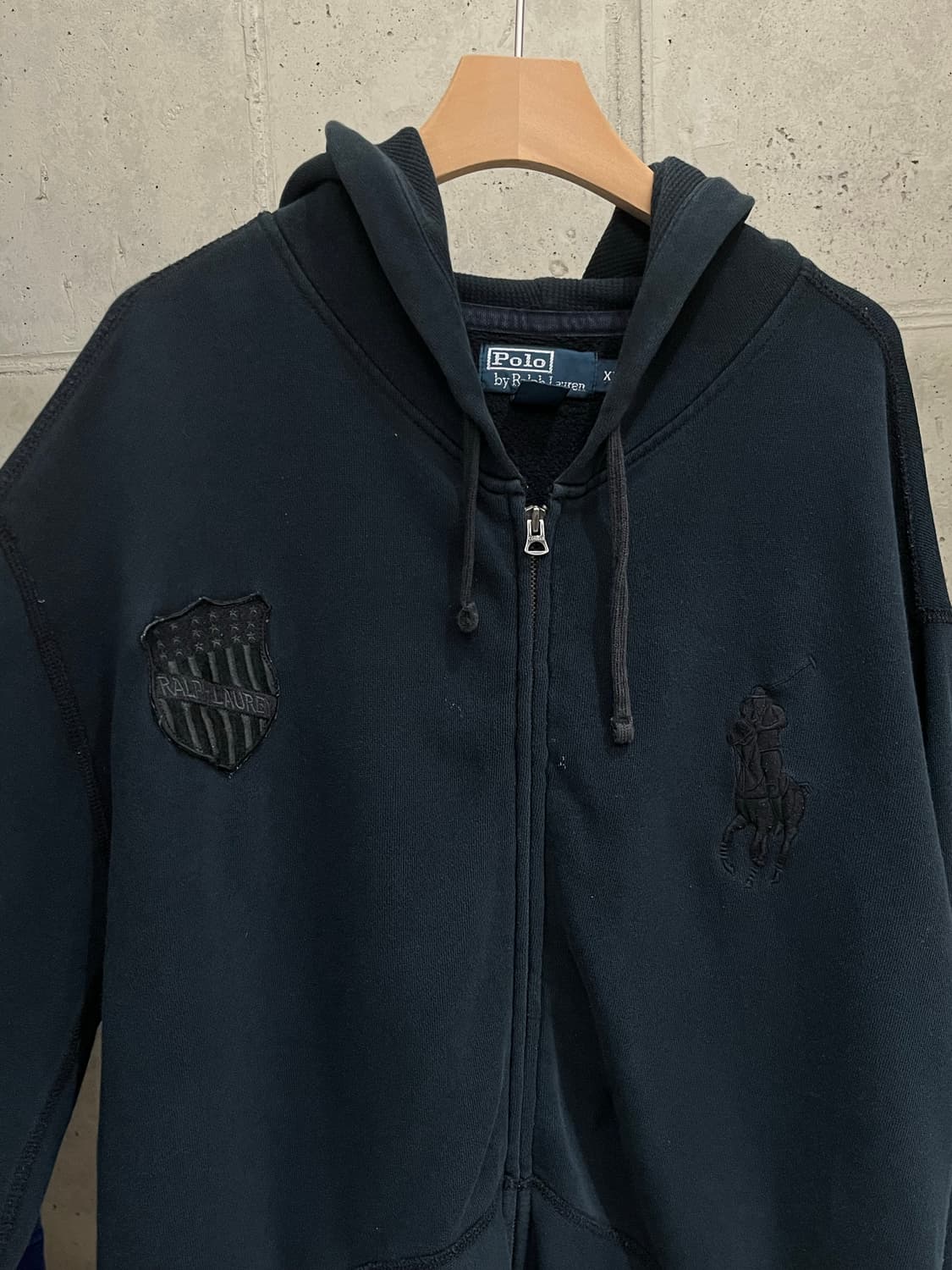 폴로 랄프로렌 빅포니 패치 후드집업 상품이미지2