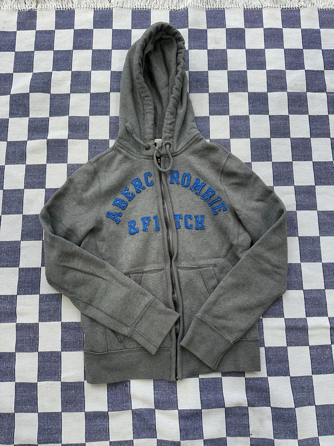 아베크롬비 그레이 후드집업 m 상품이미지1