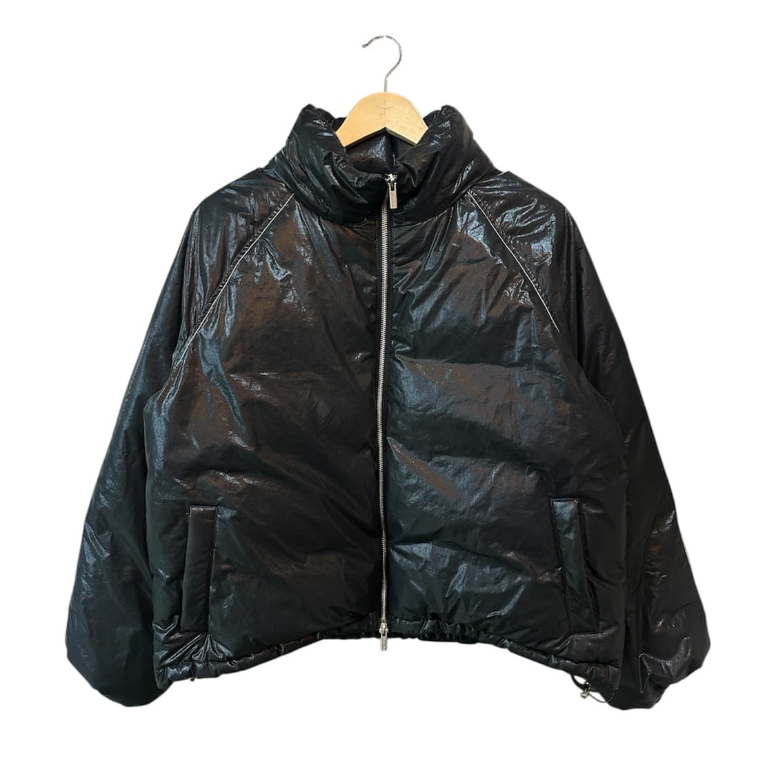 마뗑킴 코팅 덕다운 로고 패딩 상품이미지2