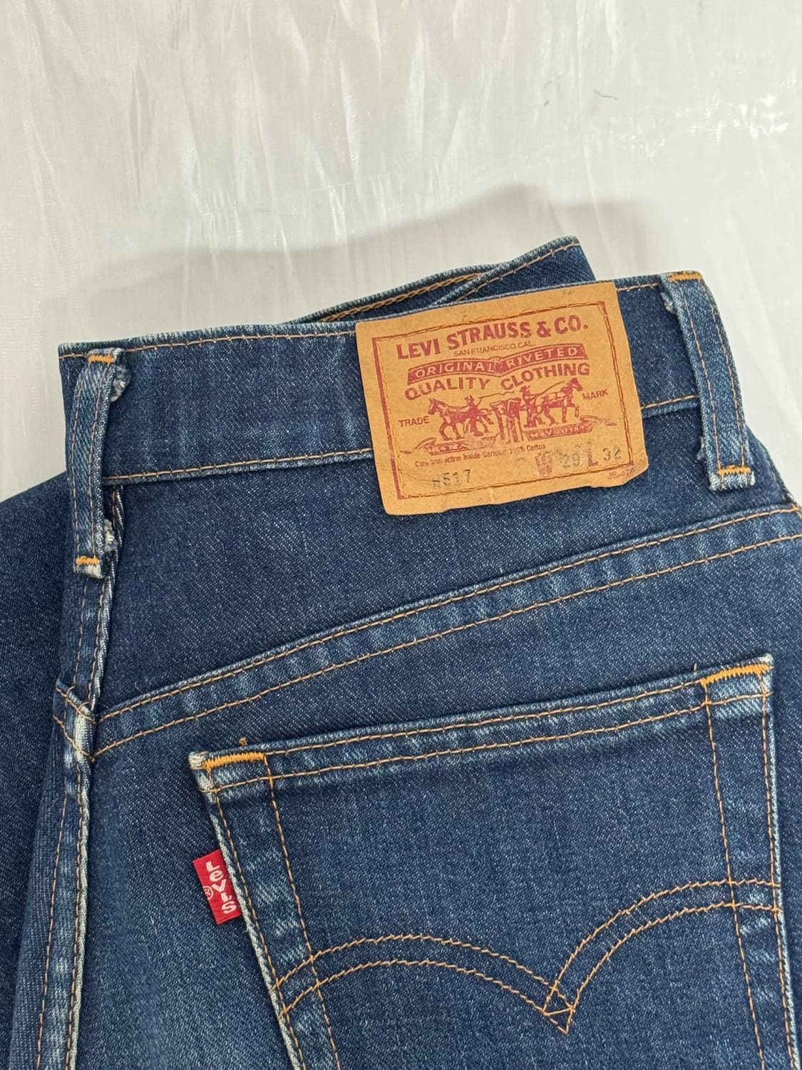 Levis 517 boots cut denim pants 상품이미지5