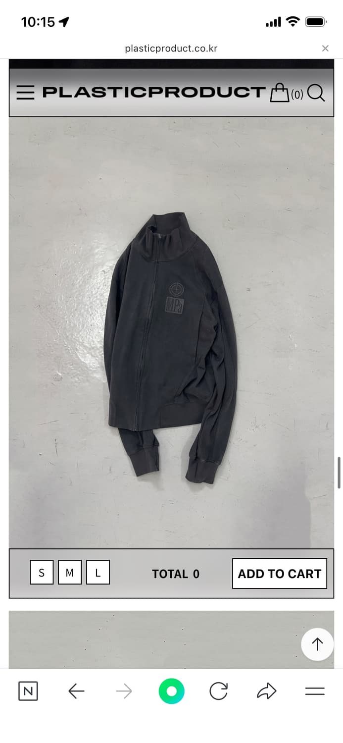 MPa CONTRAST ZIPPED JACKET (BLACK) 상품이미지1