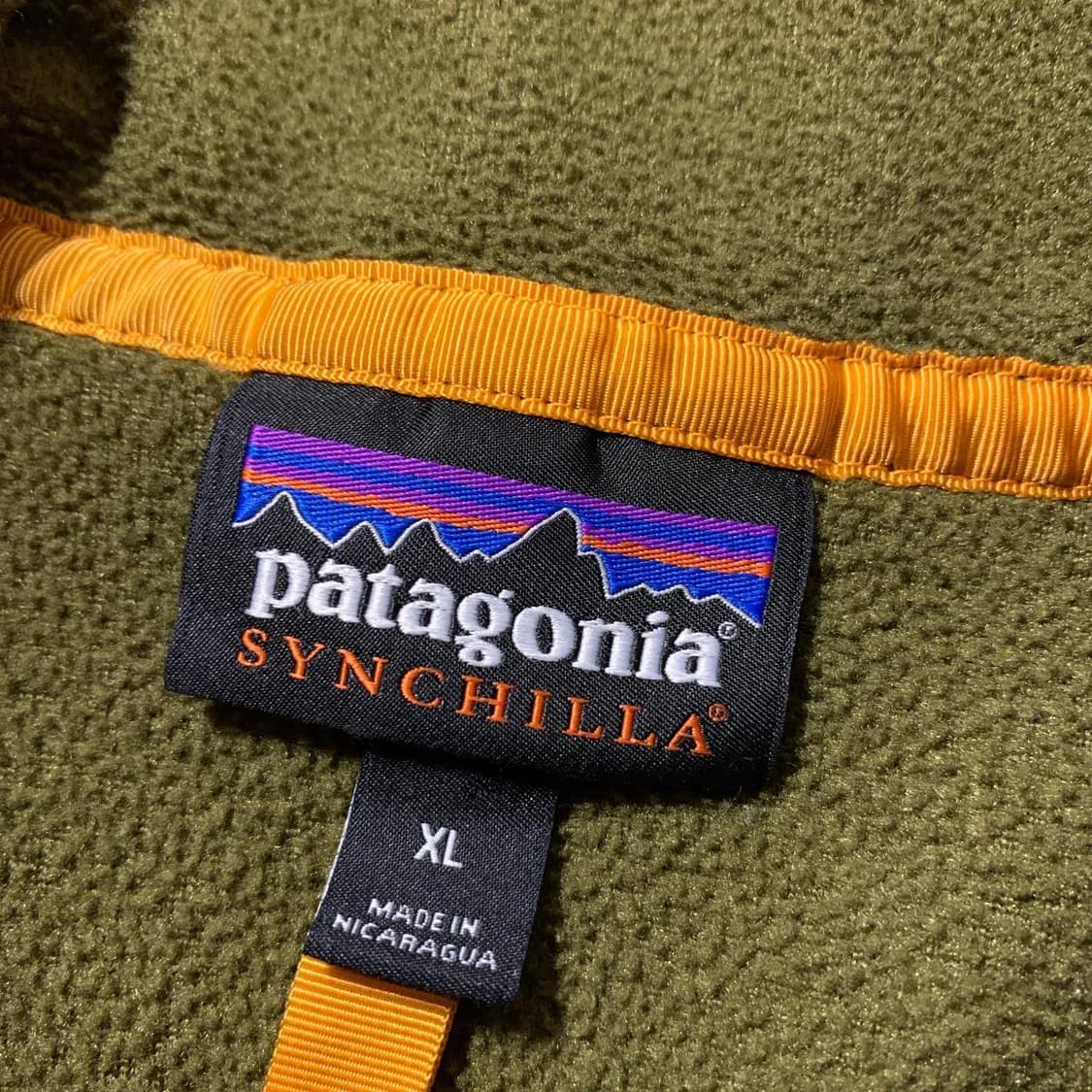 06FW 파타고니아 신칠라 스냅-티 올리브 솔리드 상품이미지2