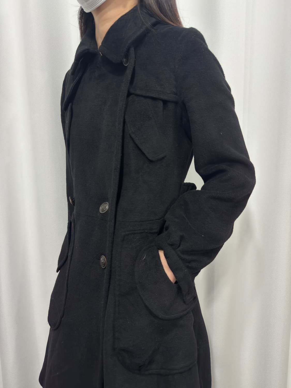 design button coat 상품이미지5