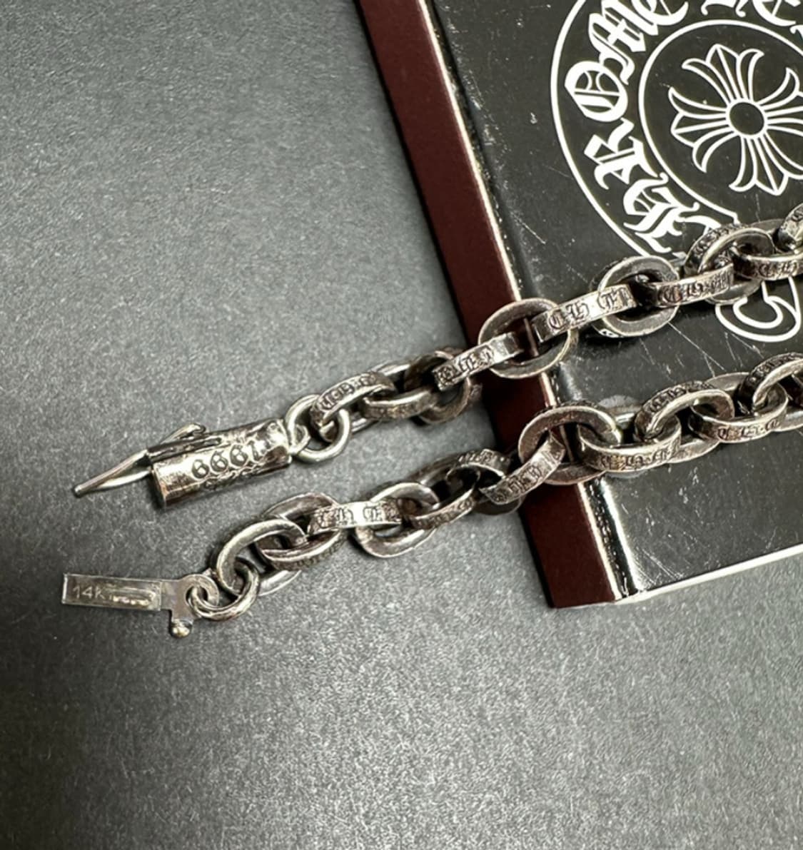 크롬하츠 페이퍼체인 팔찌 상품이미지2