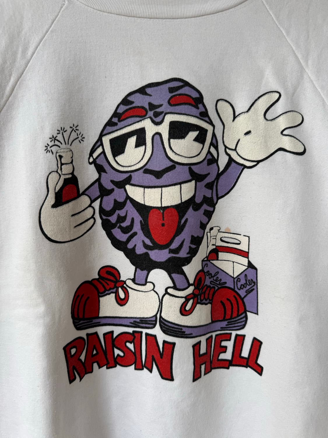 80s Raisin Hell 스웻셔츠 상품이미지3
