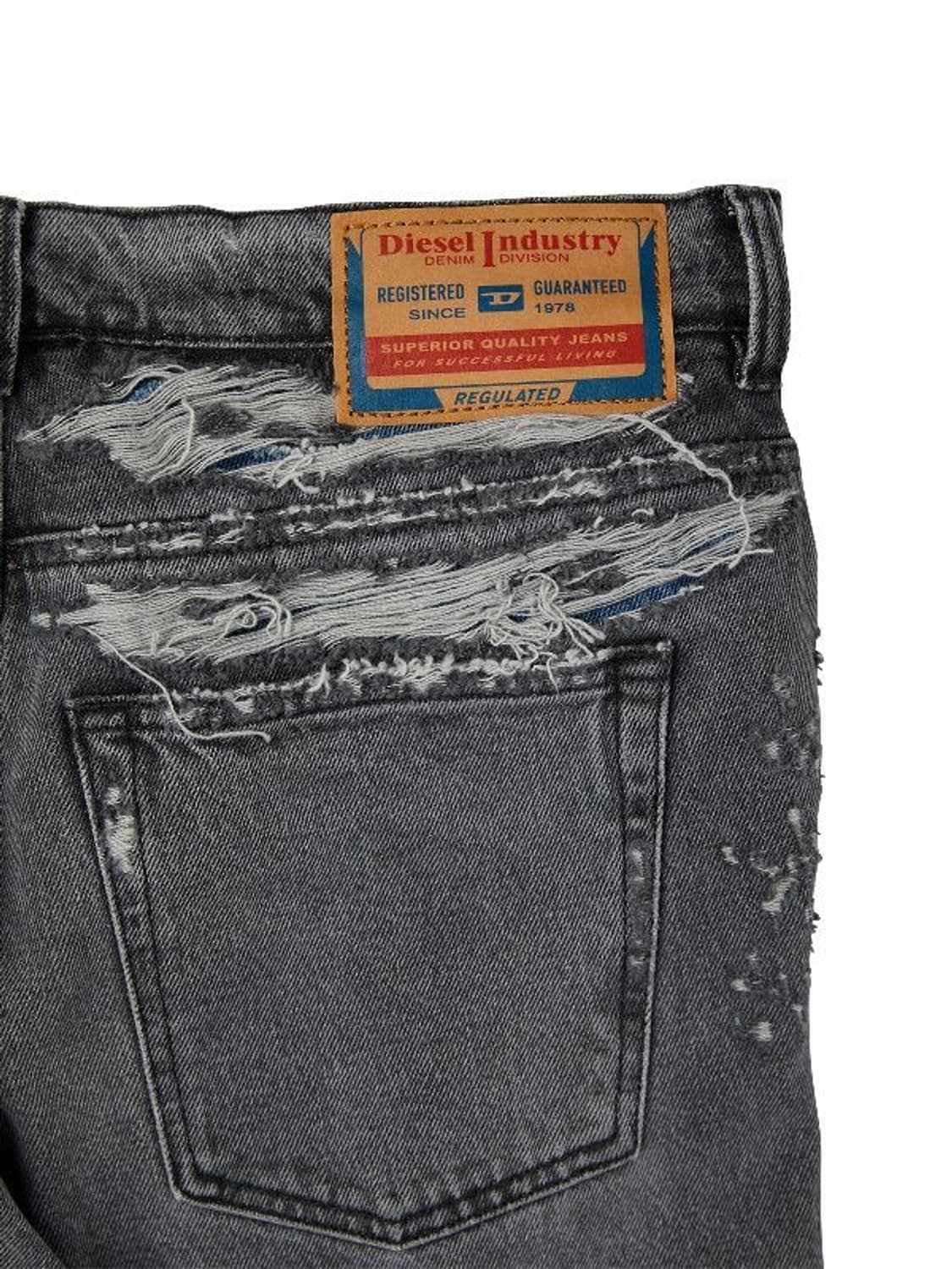 DIESEL 2010 디스트레스 레귤러핏 데님 팬츠 상품이미지5