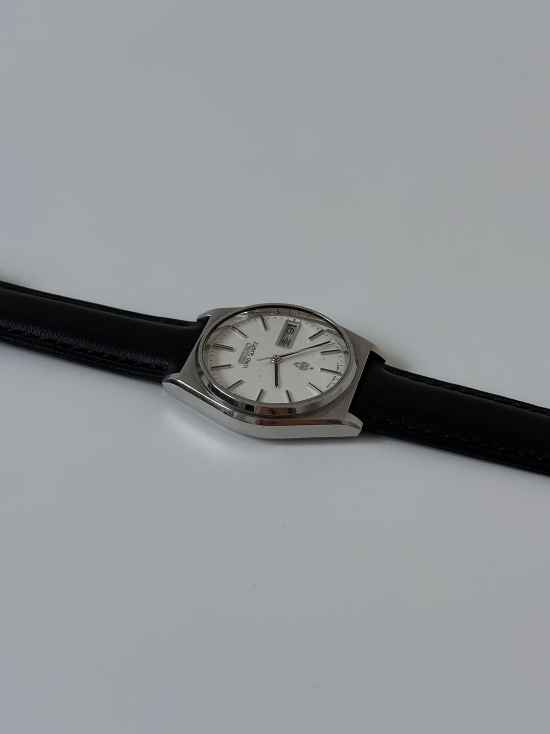 1980s White Dial Silver Lord Quartz 상품이미지6