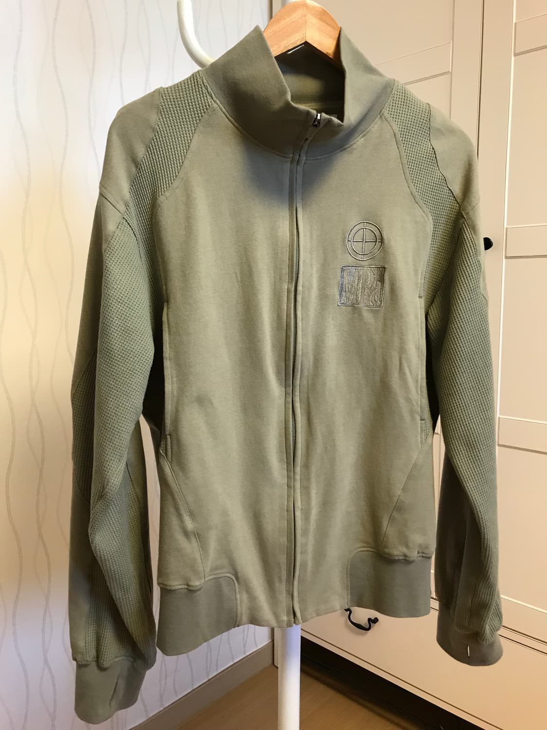 플라스틱프로덕트 MPa CONTRAST ZIPPED JACKET 카키 L 상품이미지3