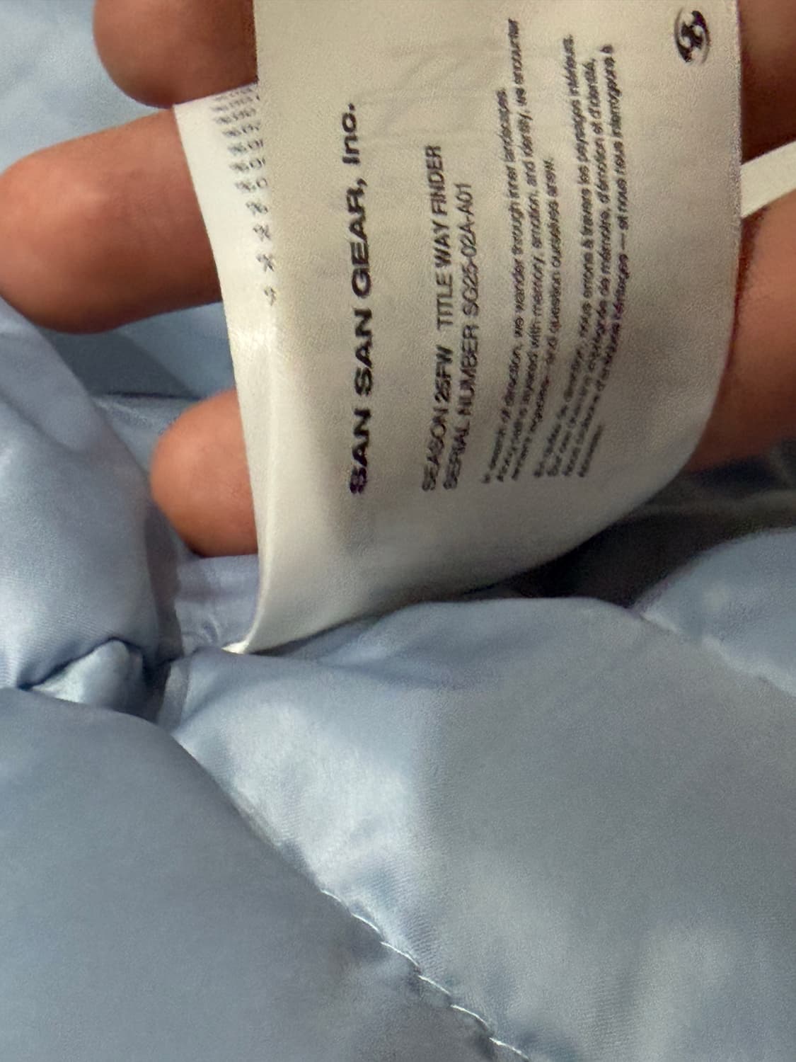 산산기어 서픽스 경량패딩 2사이즈 상품이미지3