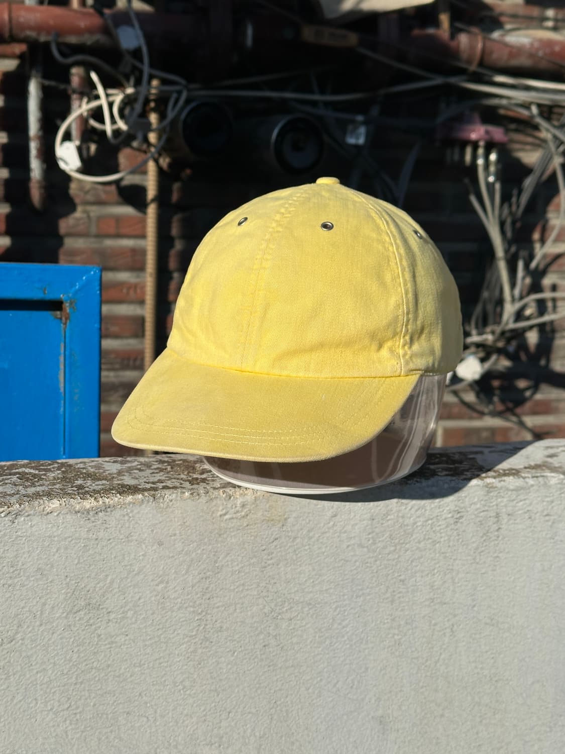 [M-L] 00s Gap 올드 갭 옐로우 볼캡 모자 상품이미지1