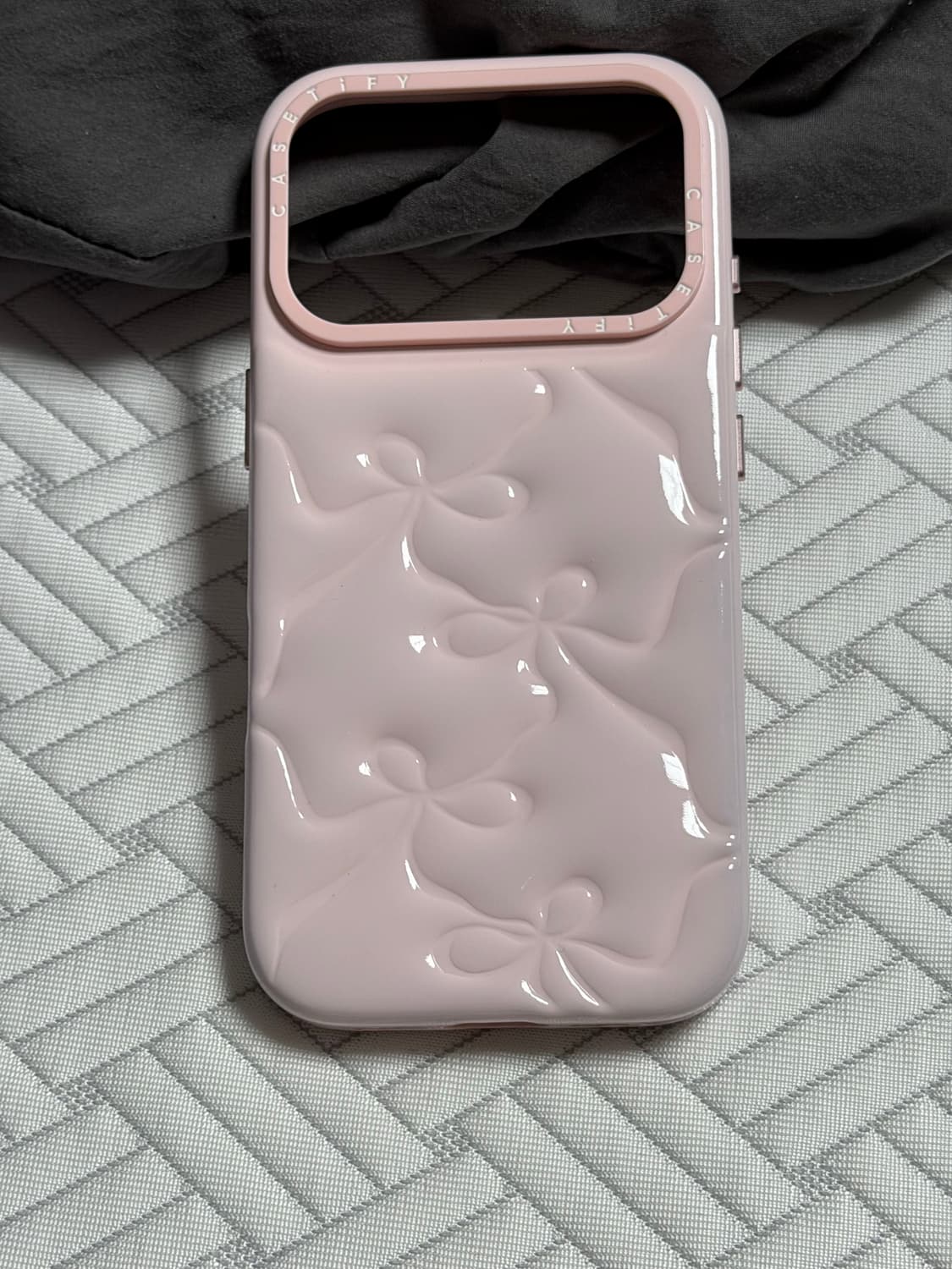 iPhone 17프로 케이스티파이 필로우케이스 발레리나핑크 상품이미지1